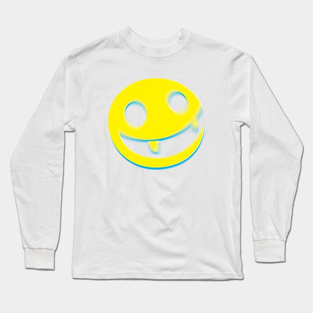 Ghost Smile Long Sleeve T-Shirt by martinussumbaji